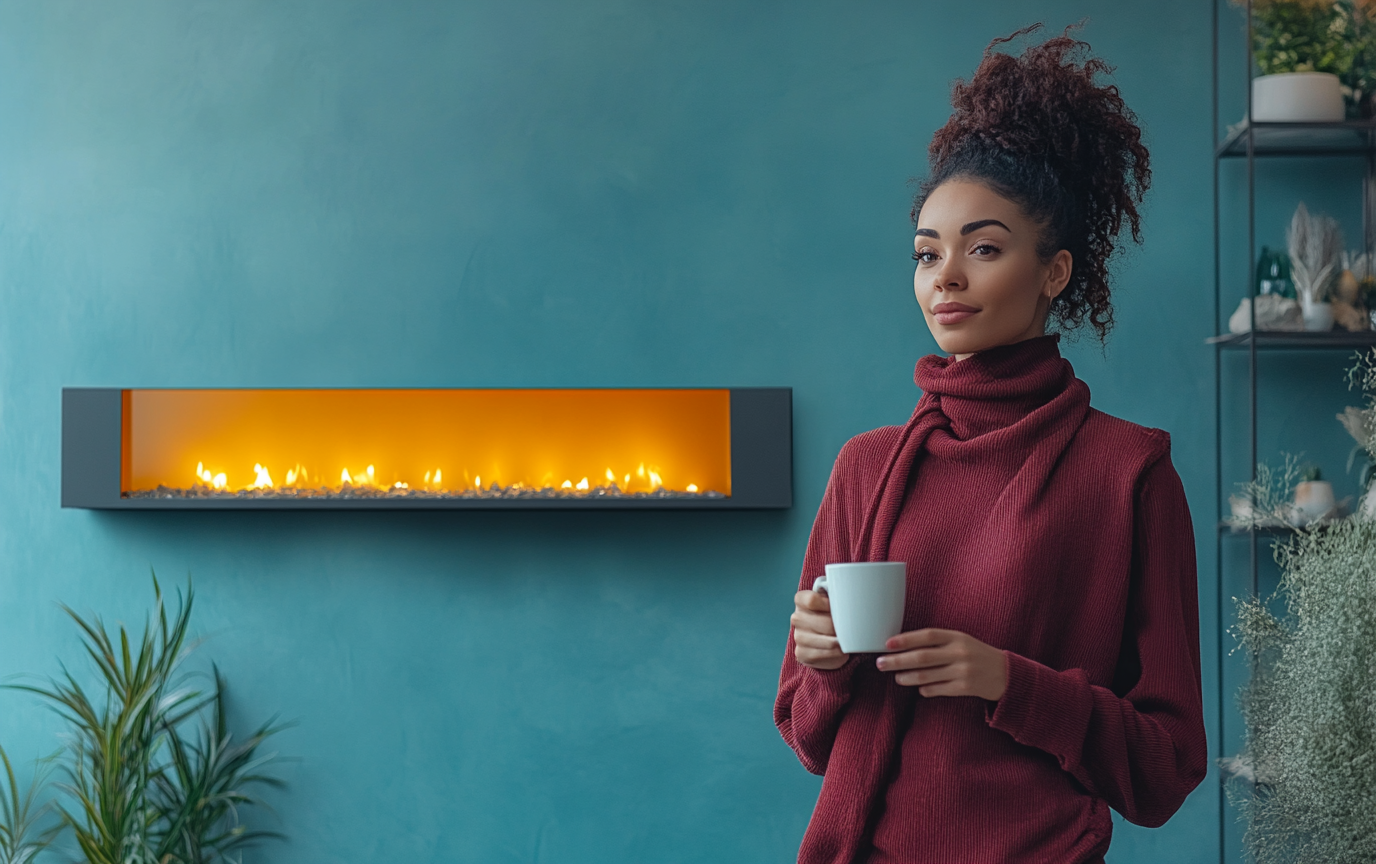 Подробнее о статье Настенный электрический камин electrolux