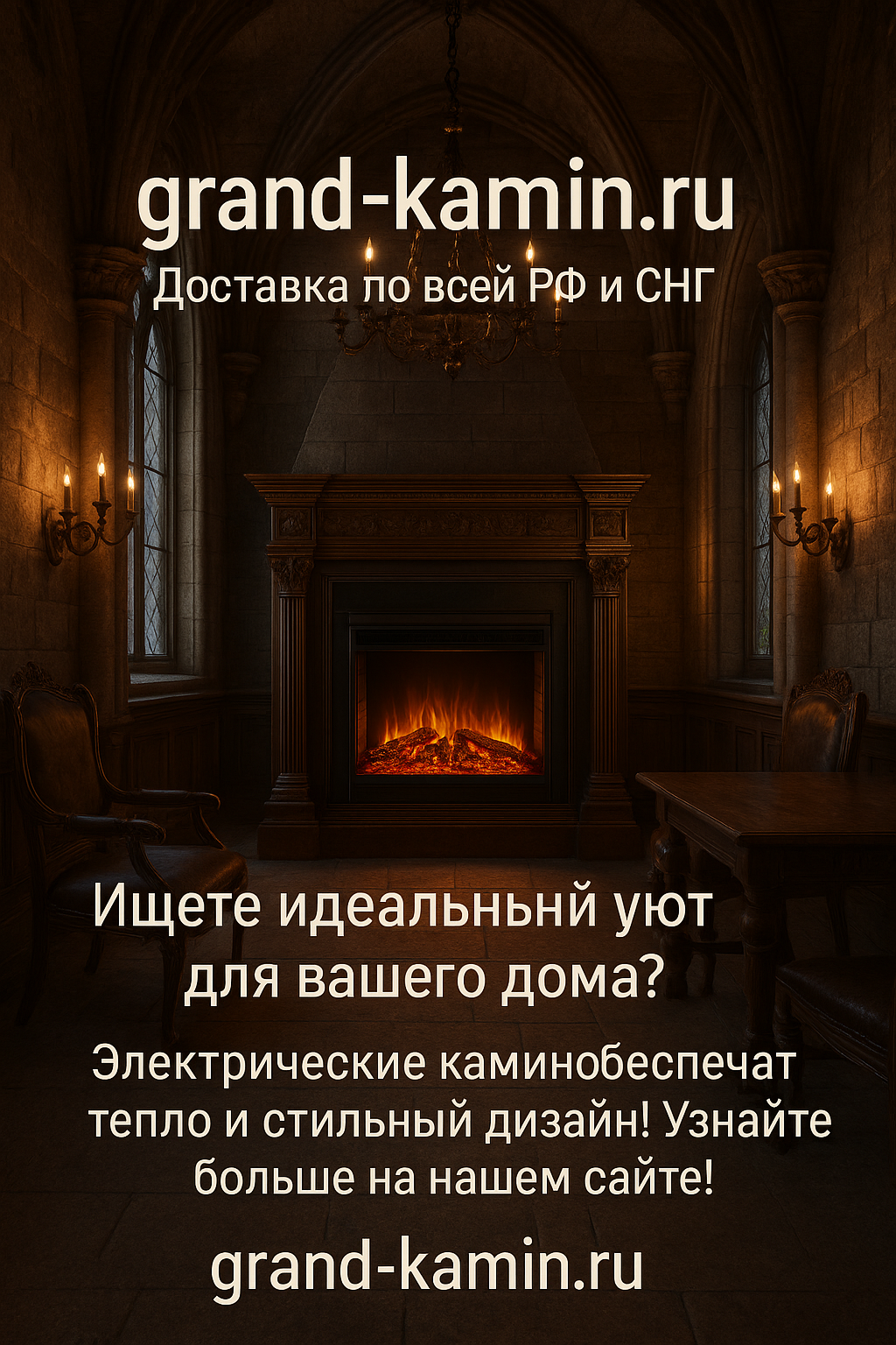 Вы сейчас просматриваете Декоративный электрический камин Редиссон (орех) с паровым эффектом пламени