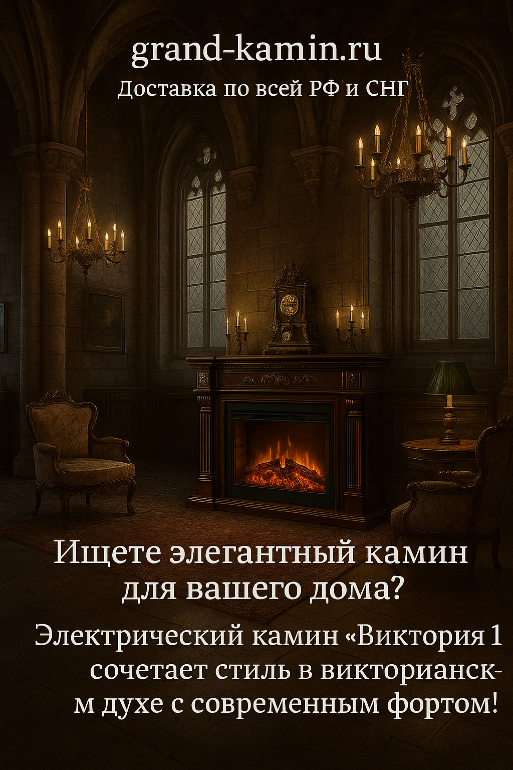 Вы сейчас просматриваете Электрический камин Виктория 1 (Alton) с отделкой из красного дерева и дополнительной деталью Arcadia Brass