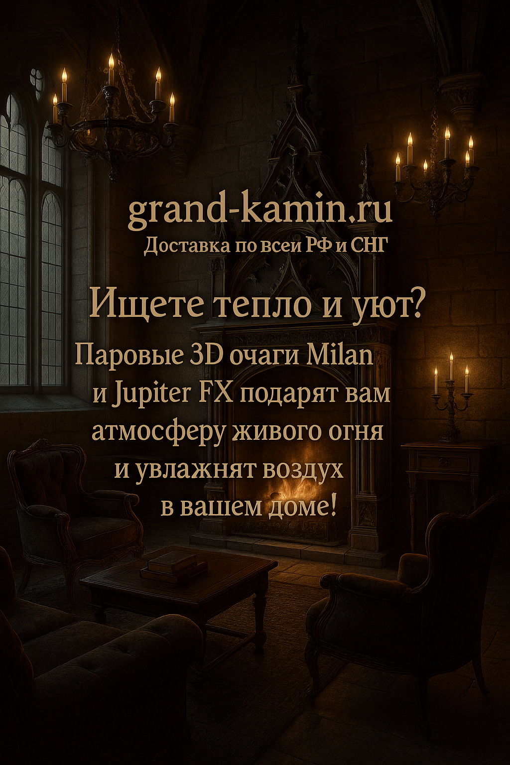 Подробнее о статье Milan (карельская береза)+Jupiter FX (Милан) – ультрареалистичные паровые 3D очаги для создания уюта в вашем доме