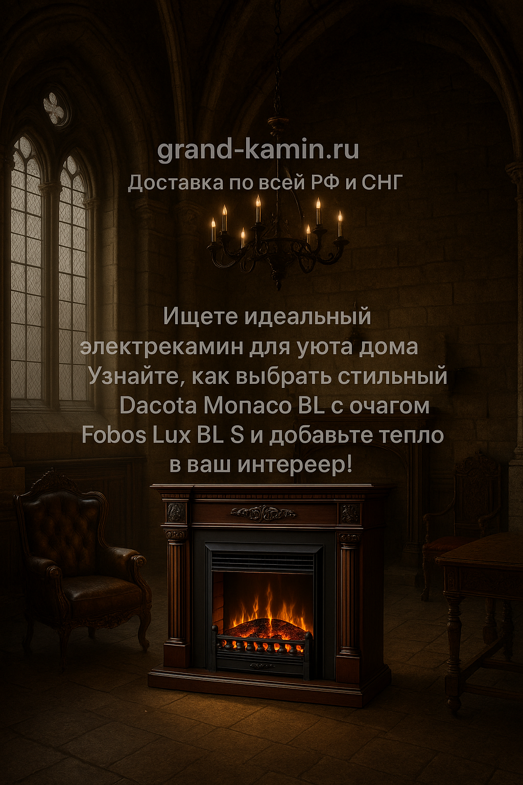 Вы сейчас просматриваете Электрокамин Victoria 26 (белый) с Moonblaze Deluxe – идеальное сочетание стиля и уюта