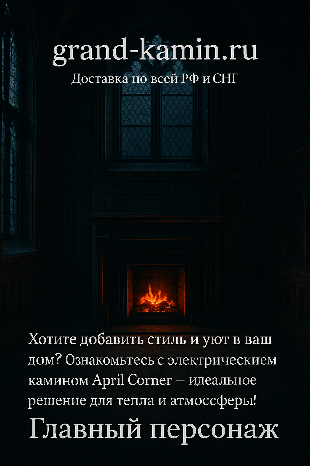 Подробнее о статье Электрический декоративный камин April Corner (античный дуб) + Leeds 23 DDW – стильный и уютный очаг