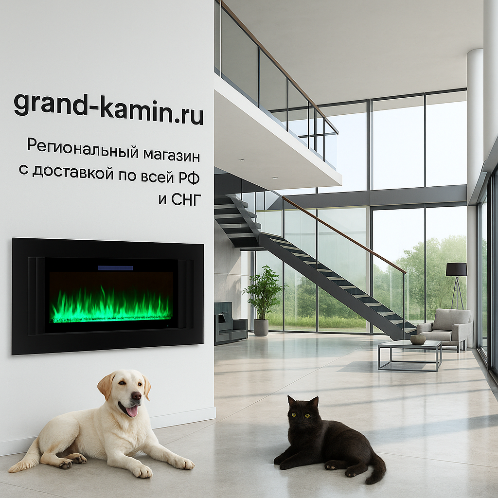 Подробнее о статье Stone Corner New (темный орех) + Sirius: электрический декоративный камин с паровым эффектом пламени