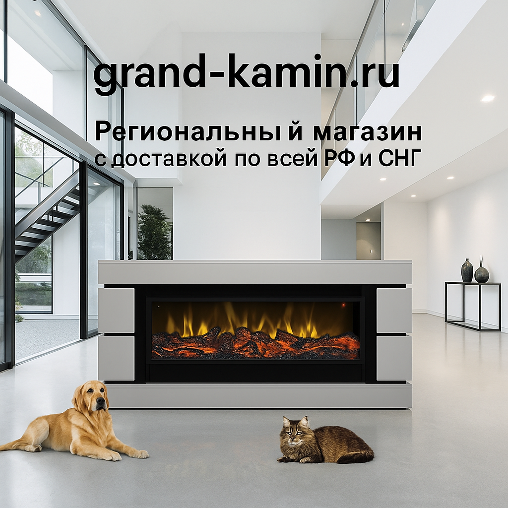Подробнее о статье Электрический камин Oxford (крем) с эффектом Crystal 24 FX – уникальное сочетание комфорта и стиля