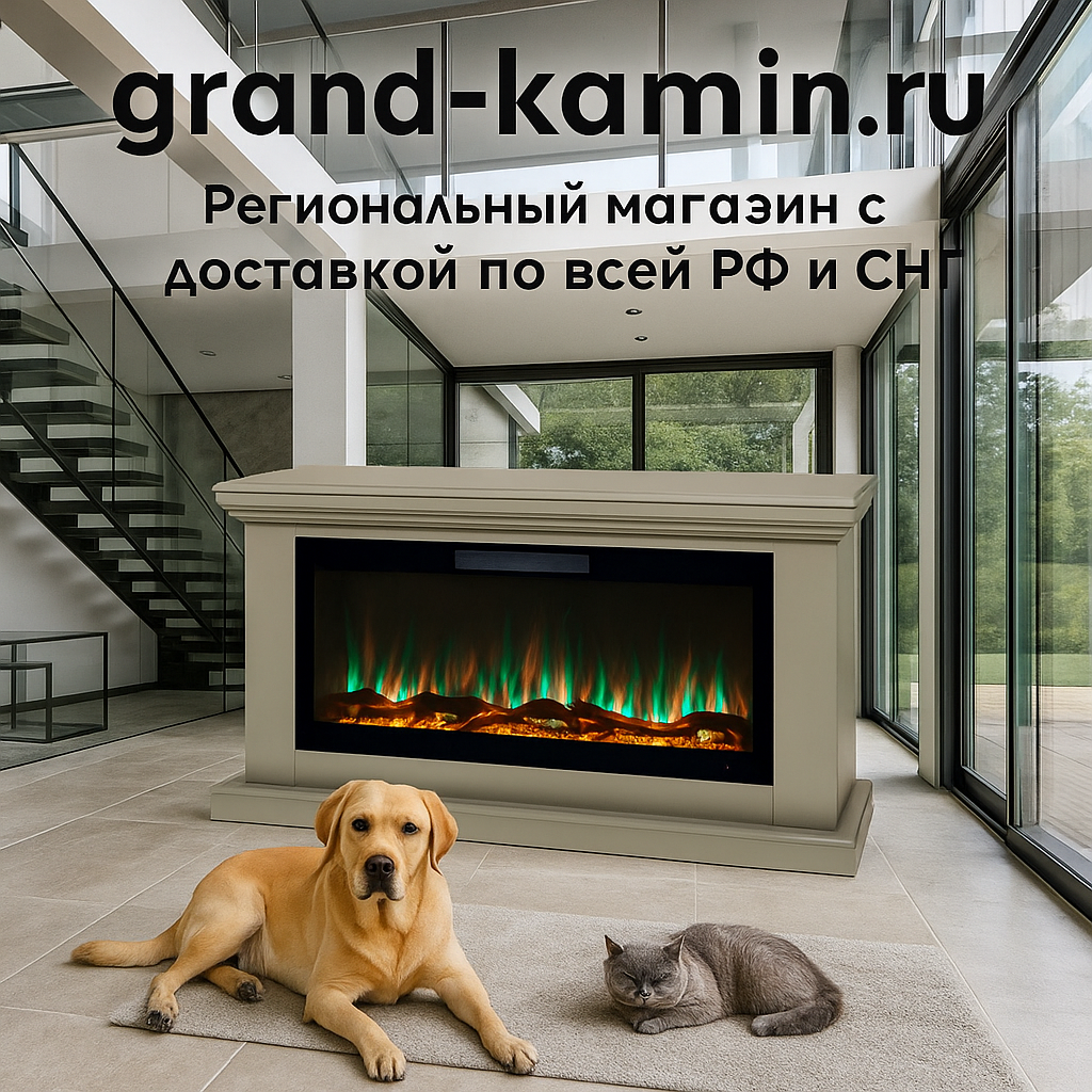 Подробнее о статье Угловой каминокомплект Pierre Luxe шампань (слоновая кость) с очагом Dioramic 25 LED FX от Royal Flame
