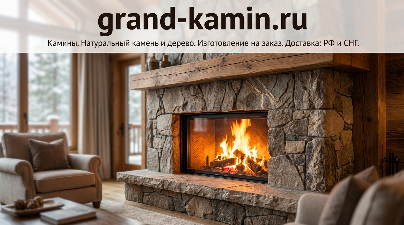 Подробнее о статье Большой дровяной камин: как выбрать и купить для частного дома